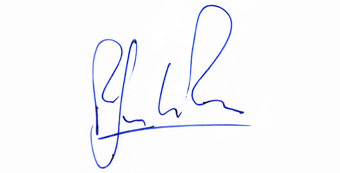 Peter Vandenberg Signature